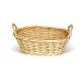 Oval Willow Mini Wash Wicker Basket W/ Braidside Handle (11"x7 1/2"x4")